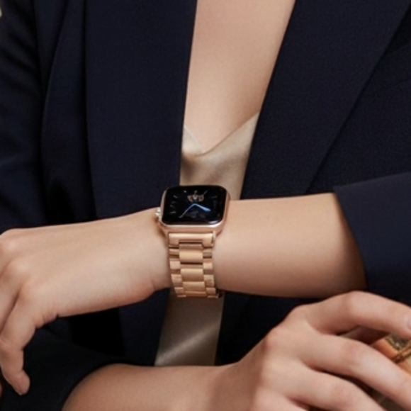Other - Rose Gold Premium Stainless Steel Smartwatch Band